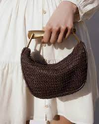 Стильная плетёная сумка Zara