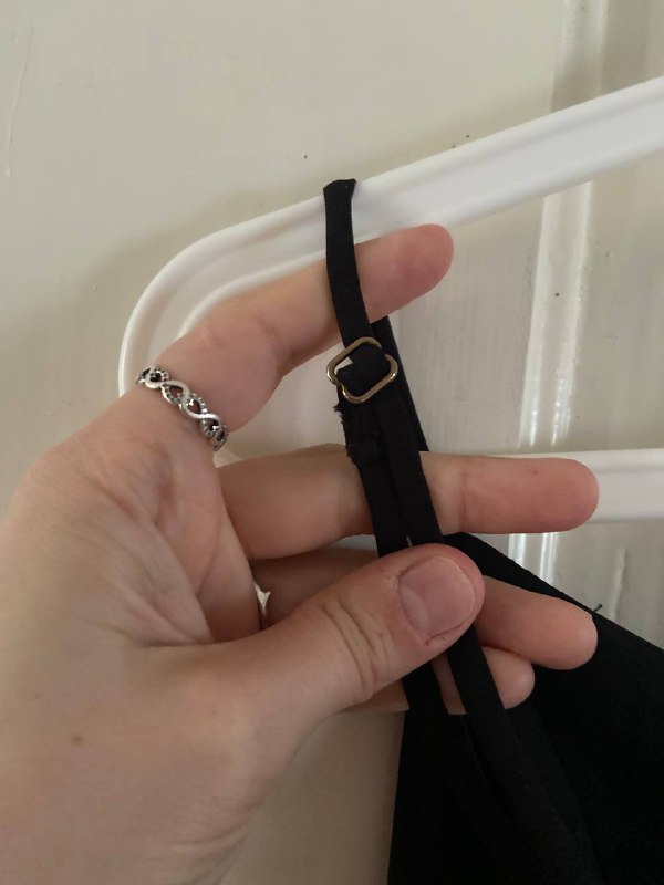 Черное вечернее платье футляр XS-S 4