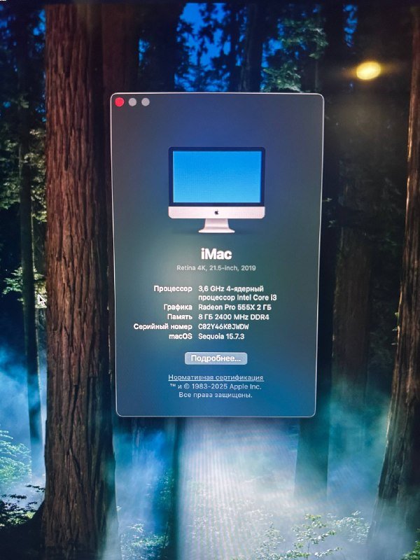 Imac 2019 21 дюйм 3