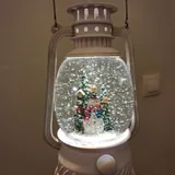 Новогодний светильник снеговик 1