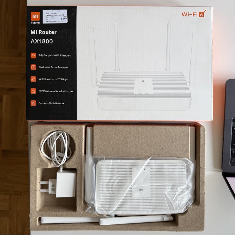 Роутер Mi AX1800