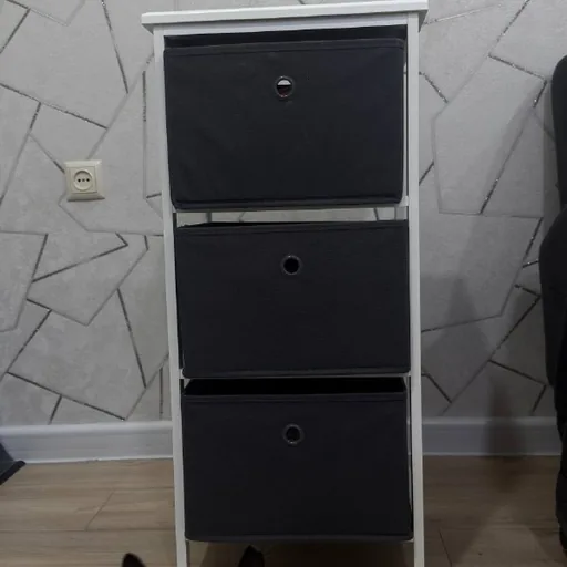 Shelf, desk lamp, toaster