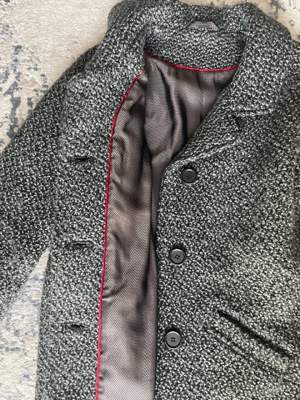 Пальто утепленное из натуральной шерсти 2