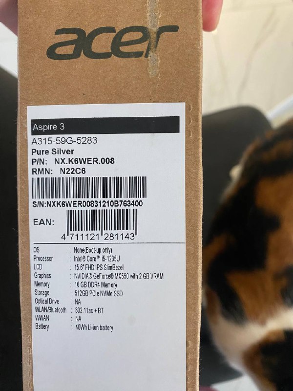 Acer Aspire 3 with GeForce MX 550 4