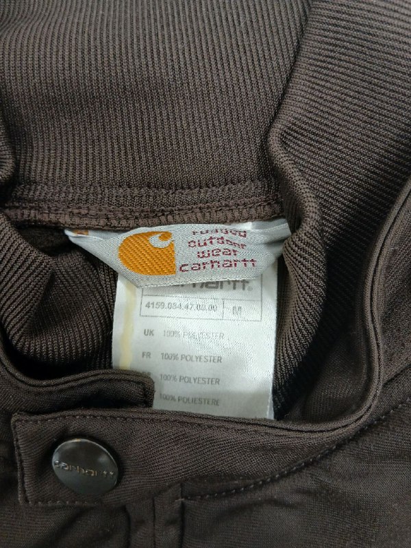 Мужская куртка Carhartt коричневая, размер M 5