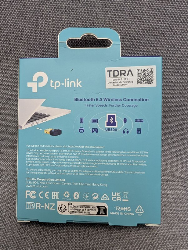 Bluetooth-адаптер tp-link UB500 Bluetooth 5.3 2