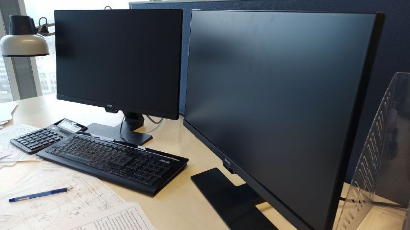 Монитор BenQ gw2480e 24' x2 2