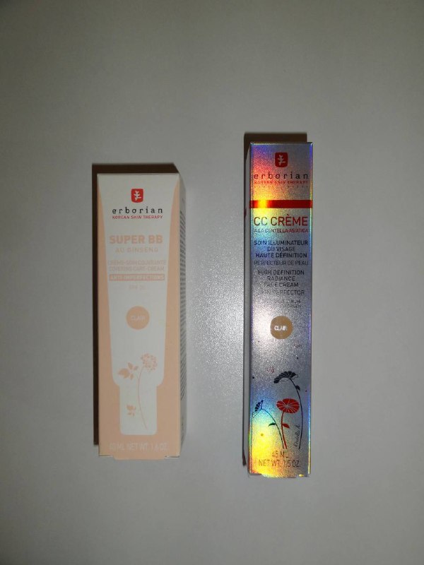 Erborian Super BB Cream and CC Cream