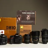 Nikon D810, объективы Nikon, ремни для камер 1