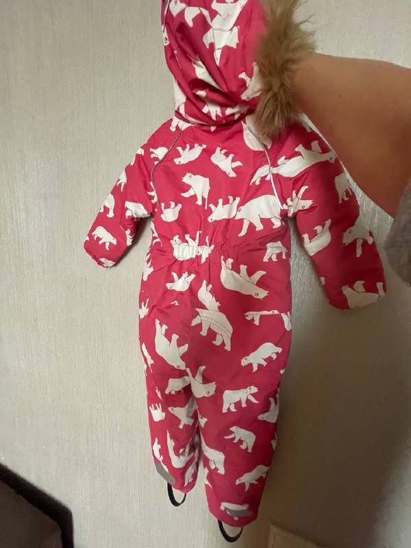 Зимний комбинезон для девочки 3-4 года 2