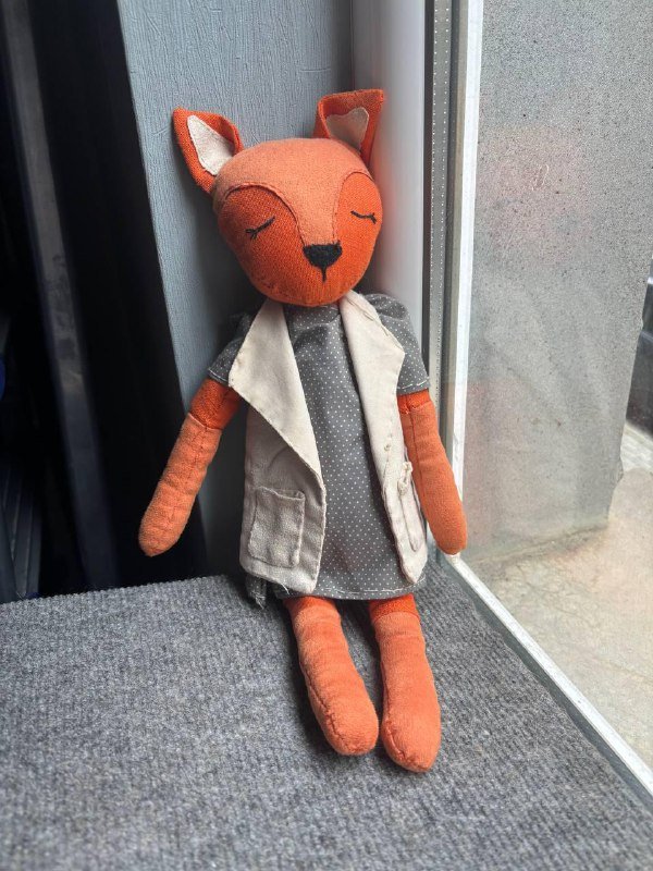 Мягкая игрушка лиса 3
