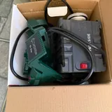 Строительно-бытовой пылесос Karcher, Циркулярная пила, Тиски, Набор для камина, Точилка для ножей 8