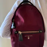 MICHAEL KORS Nylon Kelsey backpack, REBECCA MINKOFF Edie Grey bag 1
