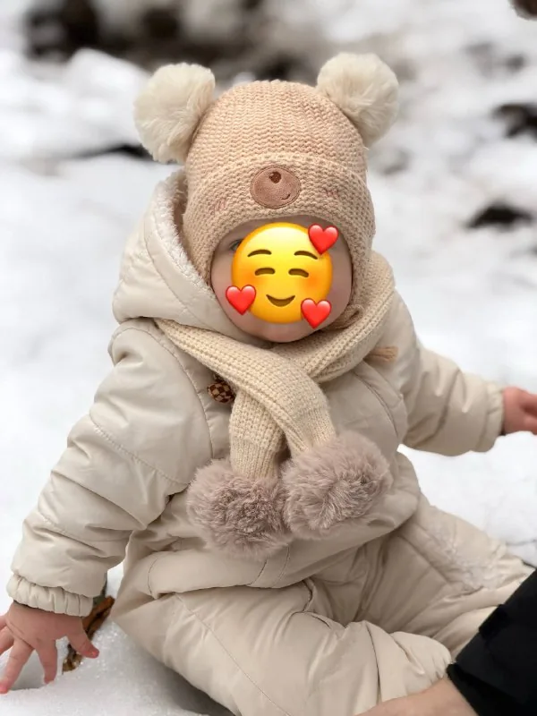 Теплый зимний комбинезон Zara 1