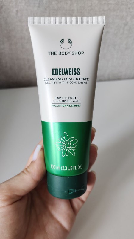 The body shop средство для умывания Edelweiss
