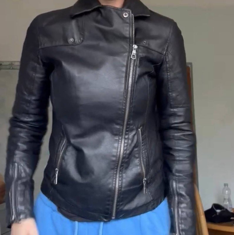 Кожаная куртка Barneys originals размер М 2