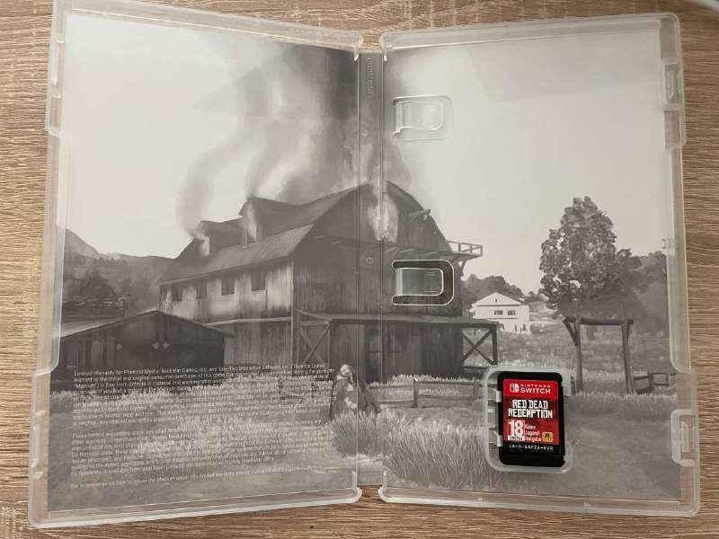 Картридж Red Dead Redemption для Nintendo Switch 3
