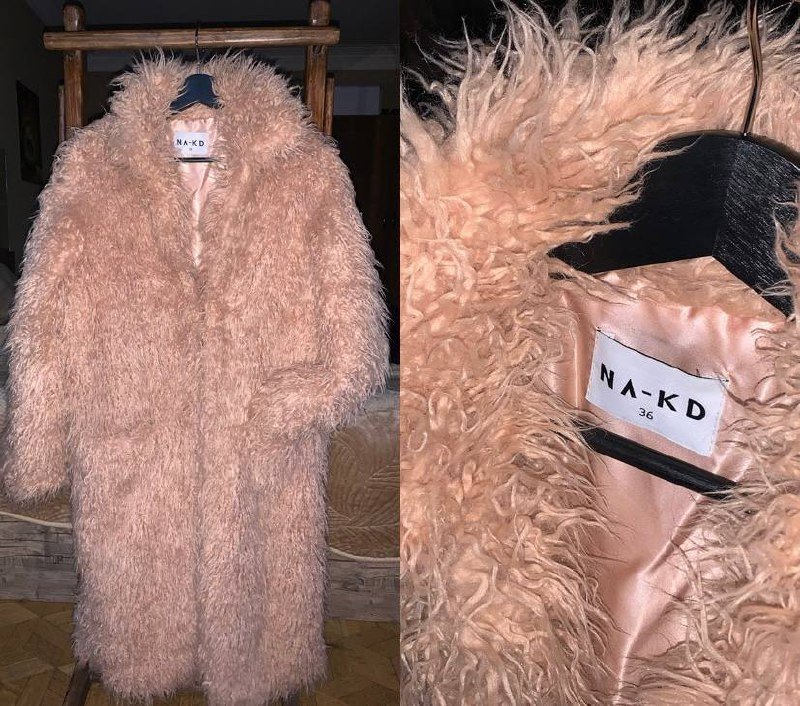 Эко-шуба, дубленка Zara женская зимняя верхняя одежда