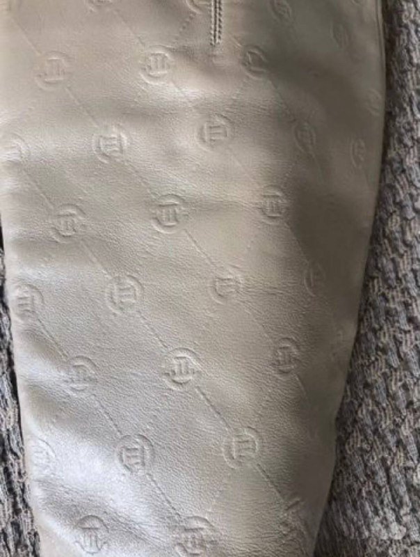 Кожаные сапоги Loriblu бежевые кремовые размер 36.5 2