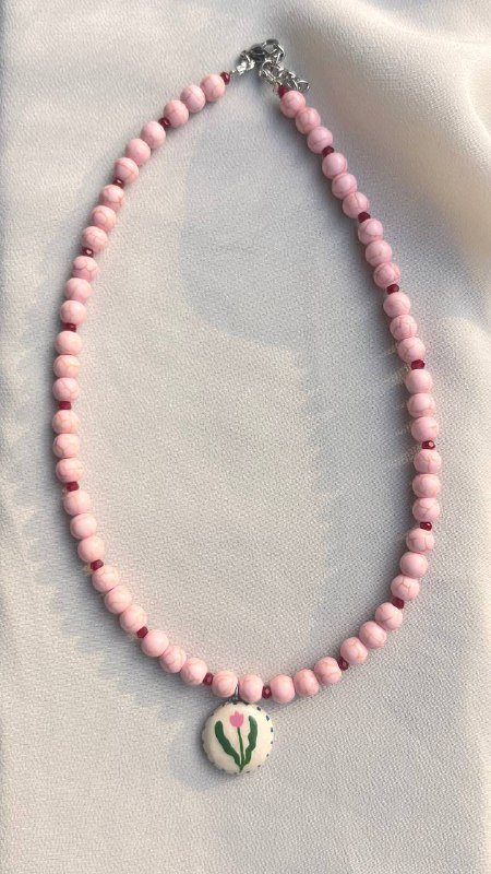 Ожерелья из натуральных камней, жемчужное ожерелье с бусинами-фруктами 6