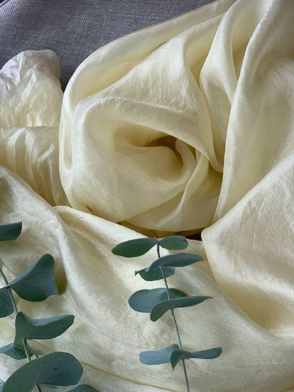 Белые карго-брюки, шёлковый текстиль, брюки H&M клёш 2