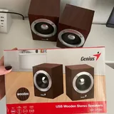 Монитор Dell и колонки Genius 4