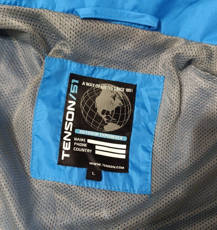 Мужская мембранная куртка размер L 3