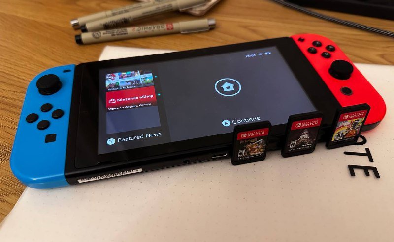 Nintendo с играми