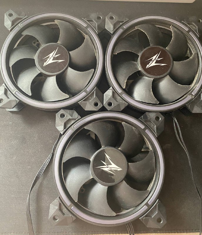 Корпусные вентиляторы Zalman комплект 3 шт