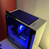 Корпус для ПК Thermaltake s100 TG white, кулеры 2