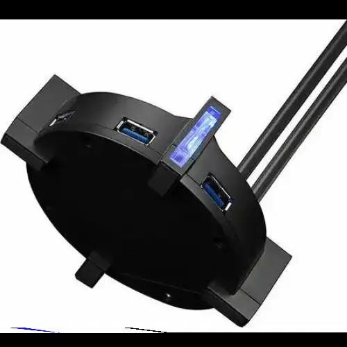 Подставки для гарнитуры Marvo HZ-04 с USB hub и RGB подсветкой 4