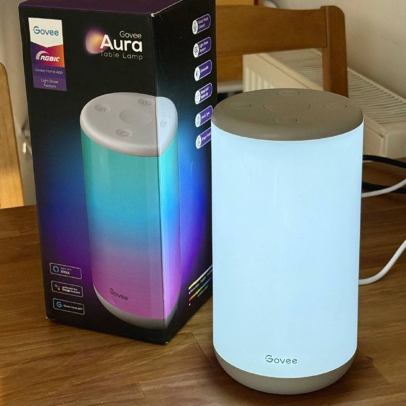 Умная настольная лампа Govee Aura RGBIC