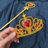 Костюм Белоснежки, корона и волшебная палочка 5