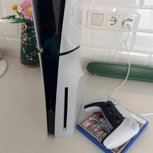 PlayStation 5 Slim, геймпад, GTA 5