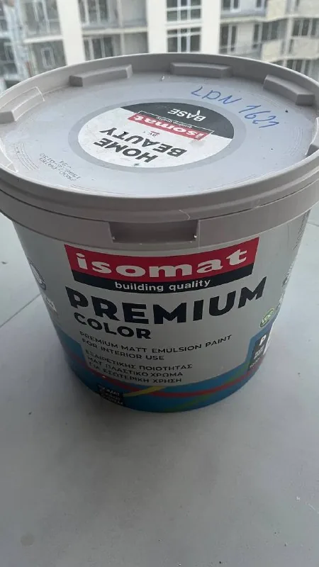 Латексная моющаяся краска Isomat 10 литров 1