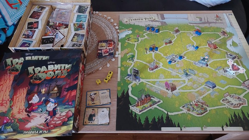 Настольные игры Gravity Falls, Зомби в Доме, Maze Escape и другие 1