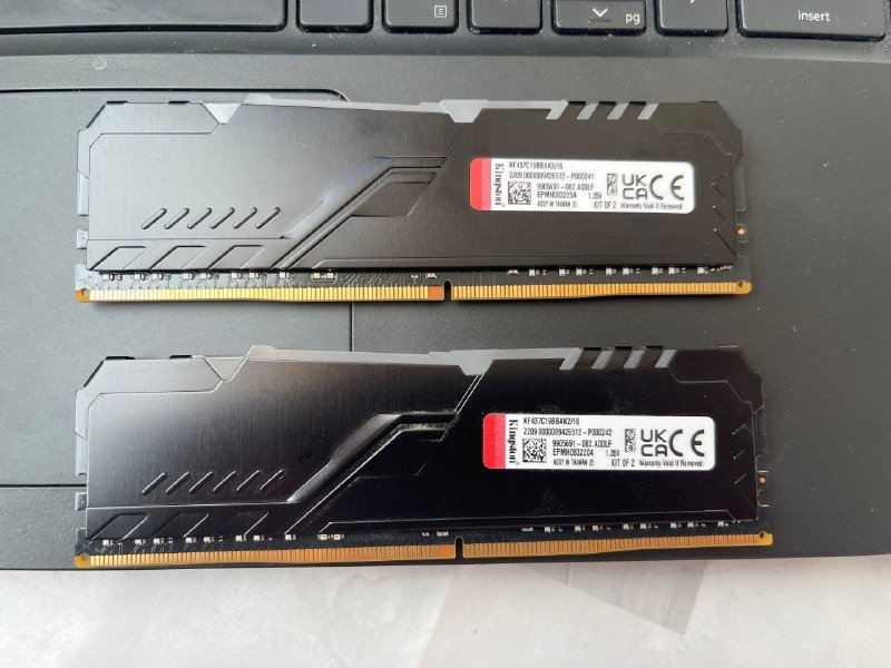Samsung 990 PRO 1TB SSD, Kingston Fury Beast DDR4 32GB RAM 5