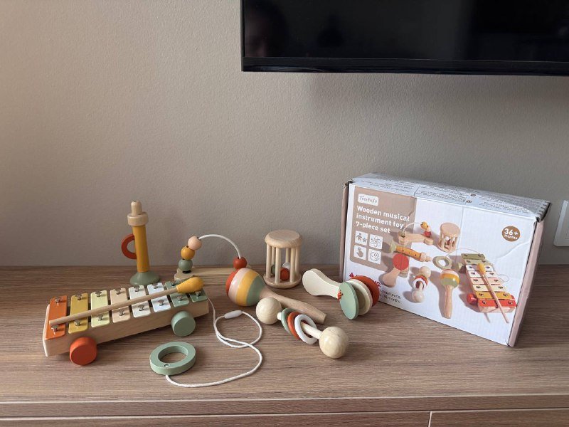 Деревянный музыкальный набор для ребенка