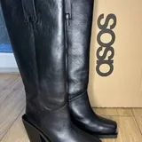 Кожаные сапоги и ботинки ASOS, Steve Madden 2