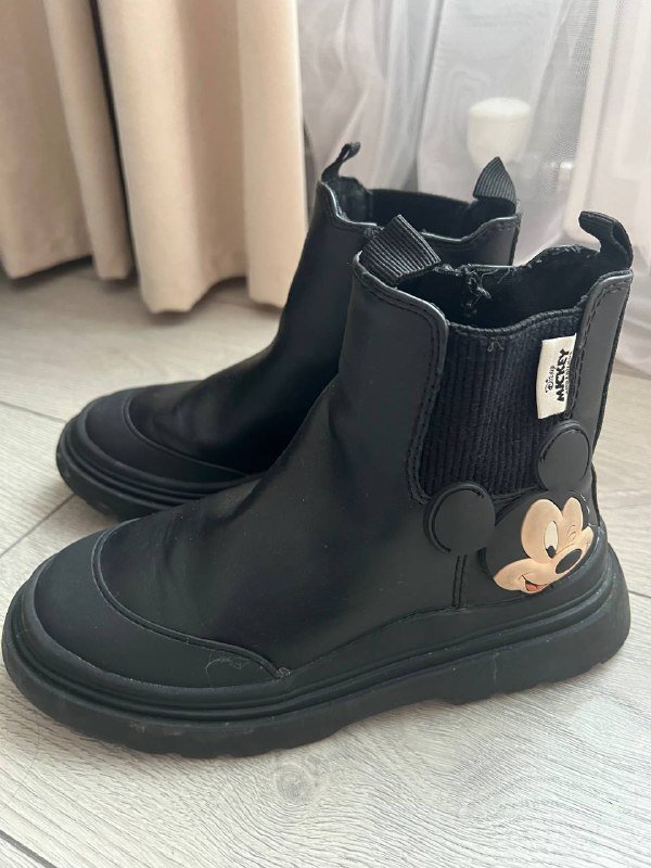 ботинки Zara кожаные размер 32 2