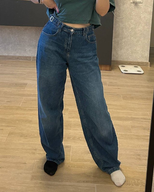 широкие джинсы defacto, легкие штаны