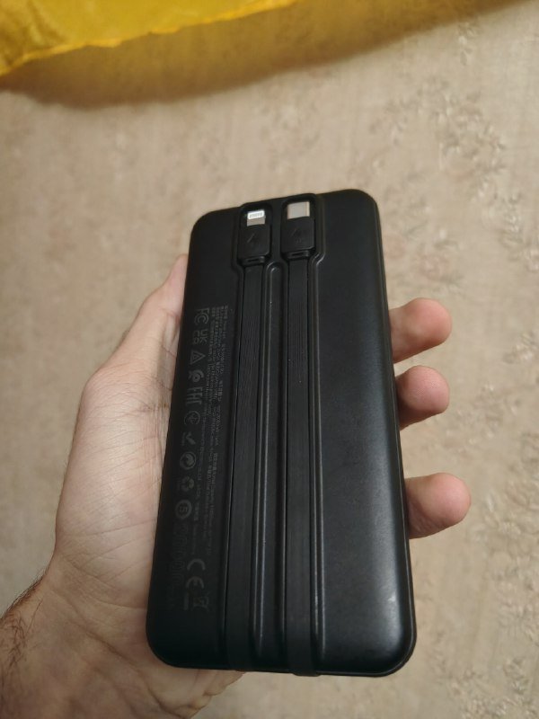 Повербанк hoco 20000mAh с кабелями 2