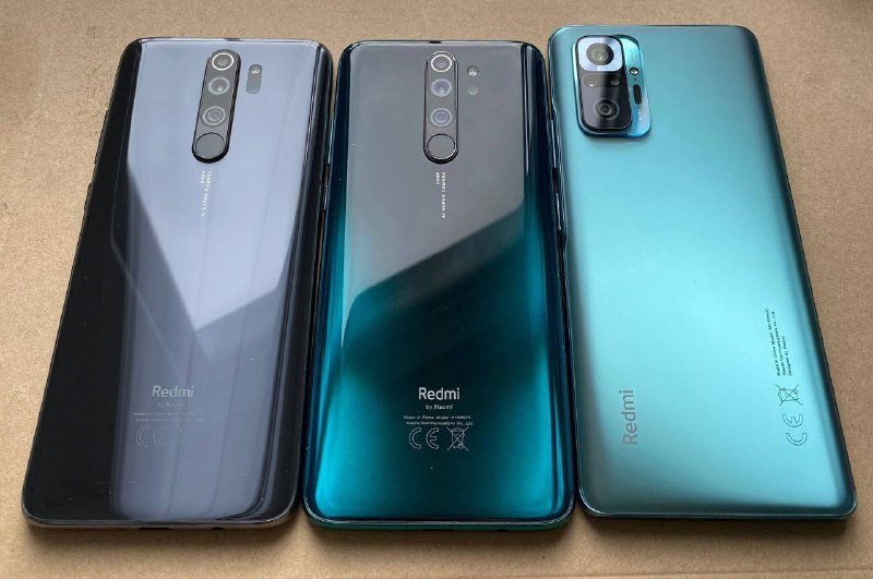 Xiaomi Redmi Note 10 Pro, Redmi Note 8 Pro, Redmi Note 8 Pro 2