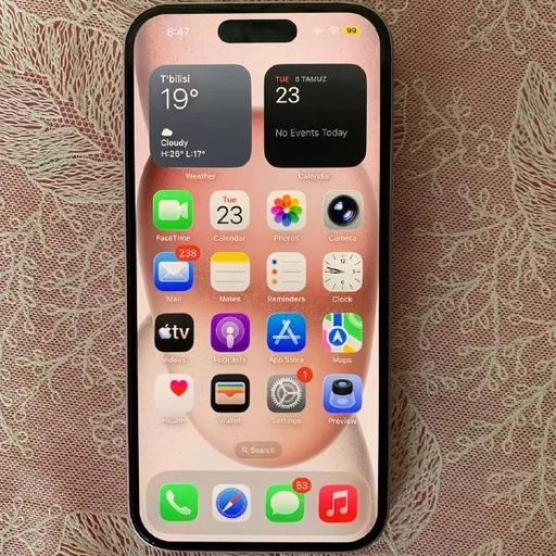 iPhone 15, 128 Гб, pink