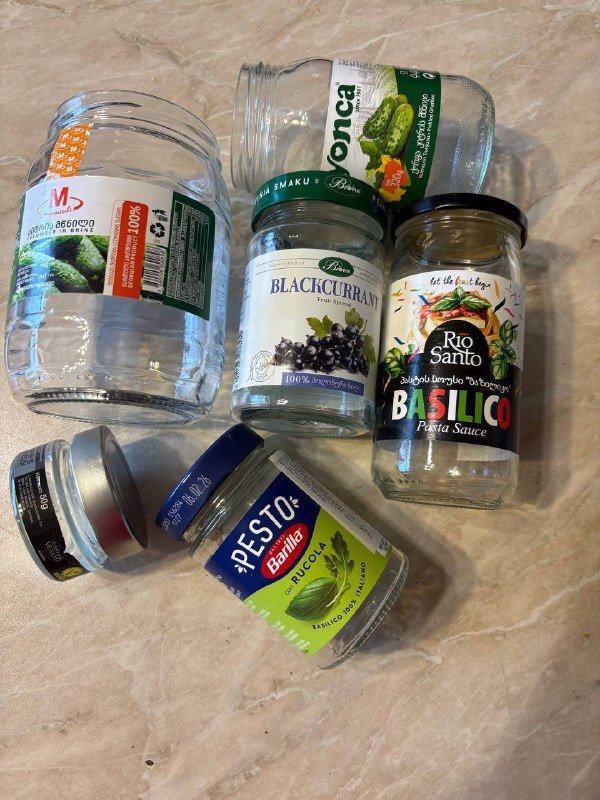 Стеклянные банки для консервации разного объема