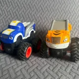Blaze and the Monster Machines toy car set, 5 pieces 3