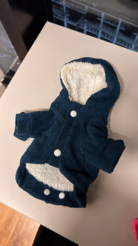 Одежда на маленькую собачку розовая, теплая 3