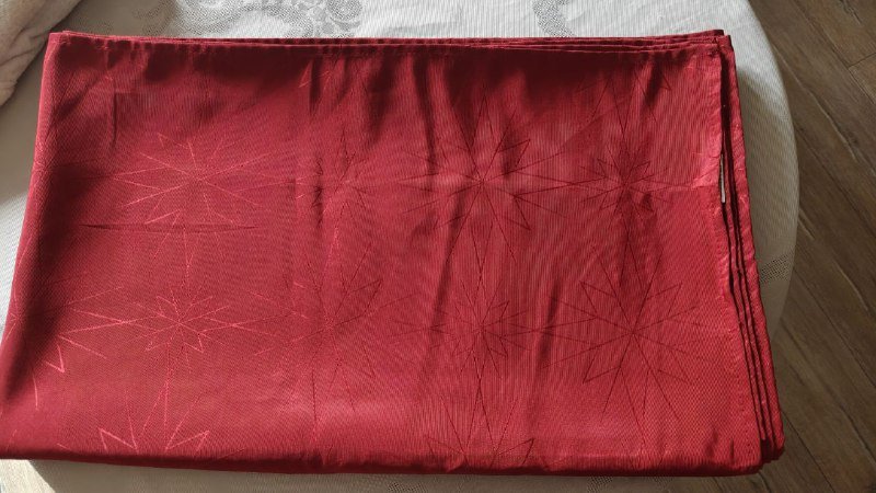 Рождественский текстиль: наволочки, плед, скатерть 5