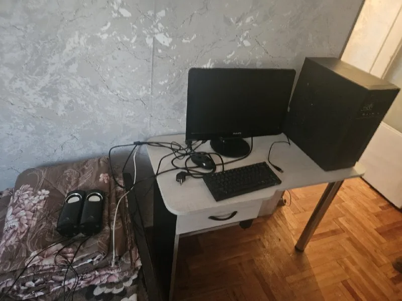 Компьютер, монитор, мышка, динамики, клавиатура 1