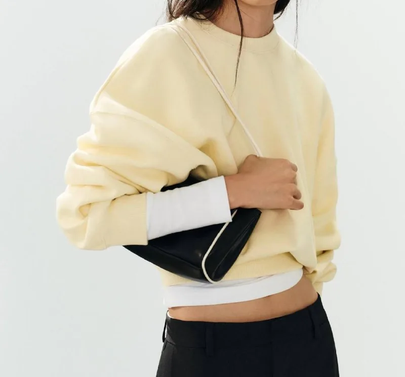Две толстовки Zara Basic, розовая и желтая, размер S 1